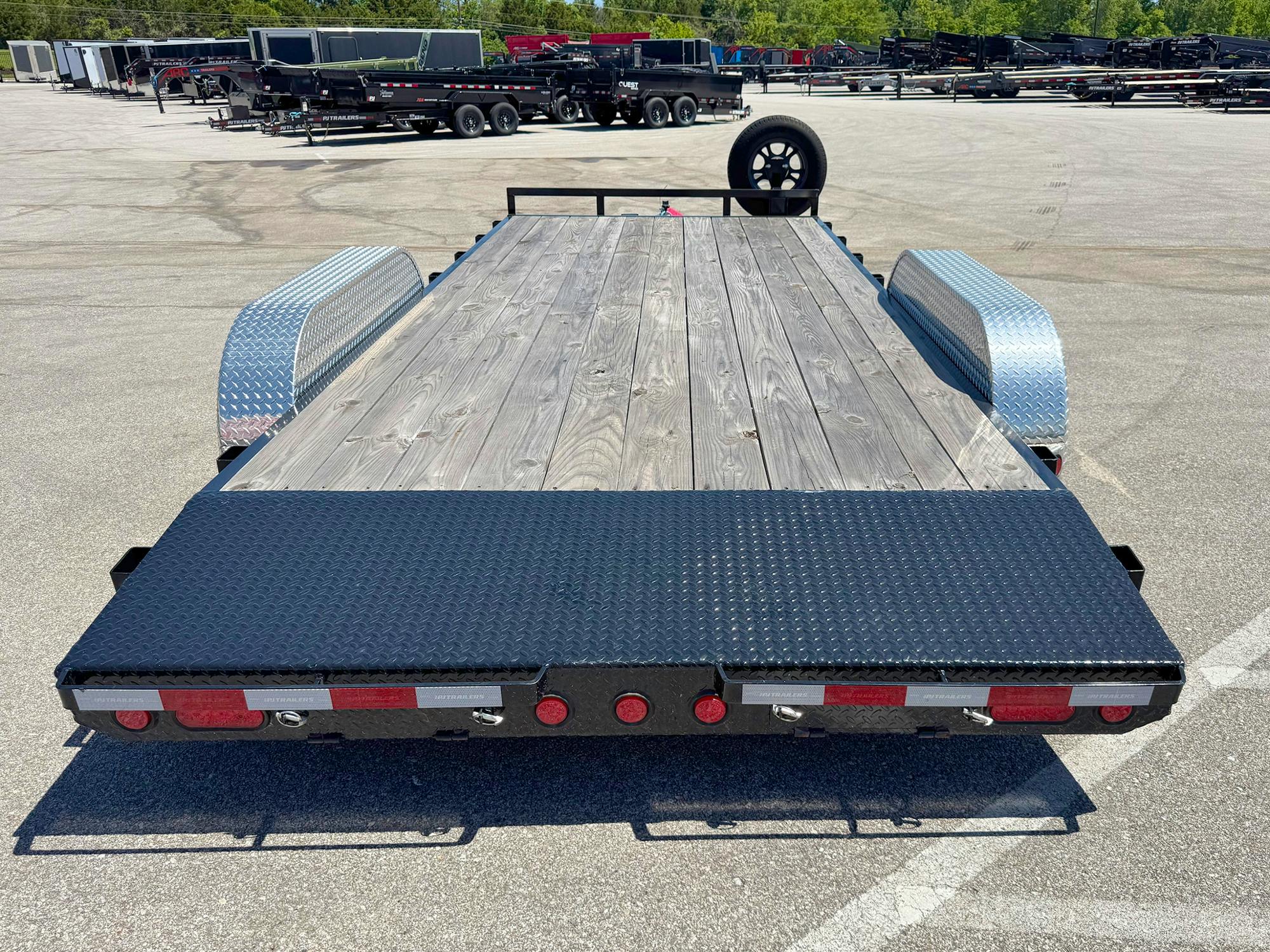 PJ Trailers 18'x83" 5" Channel Car Trailer (C5) - Stock #72584 - Image 2 of 3