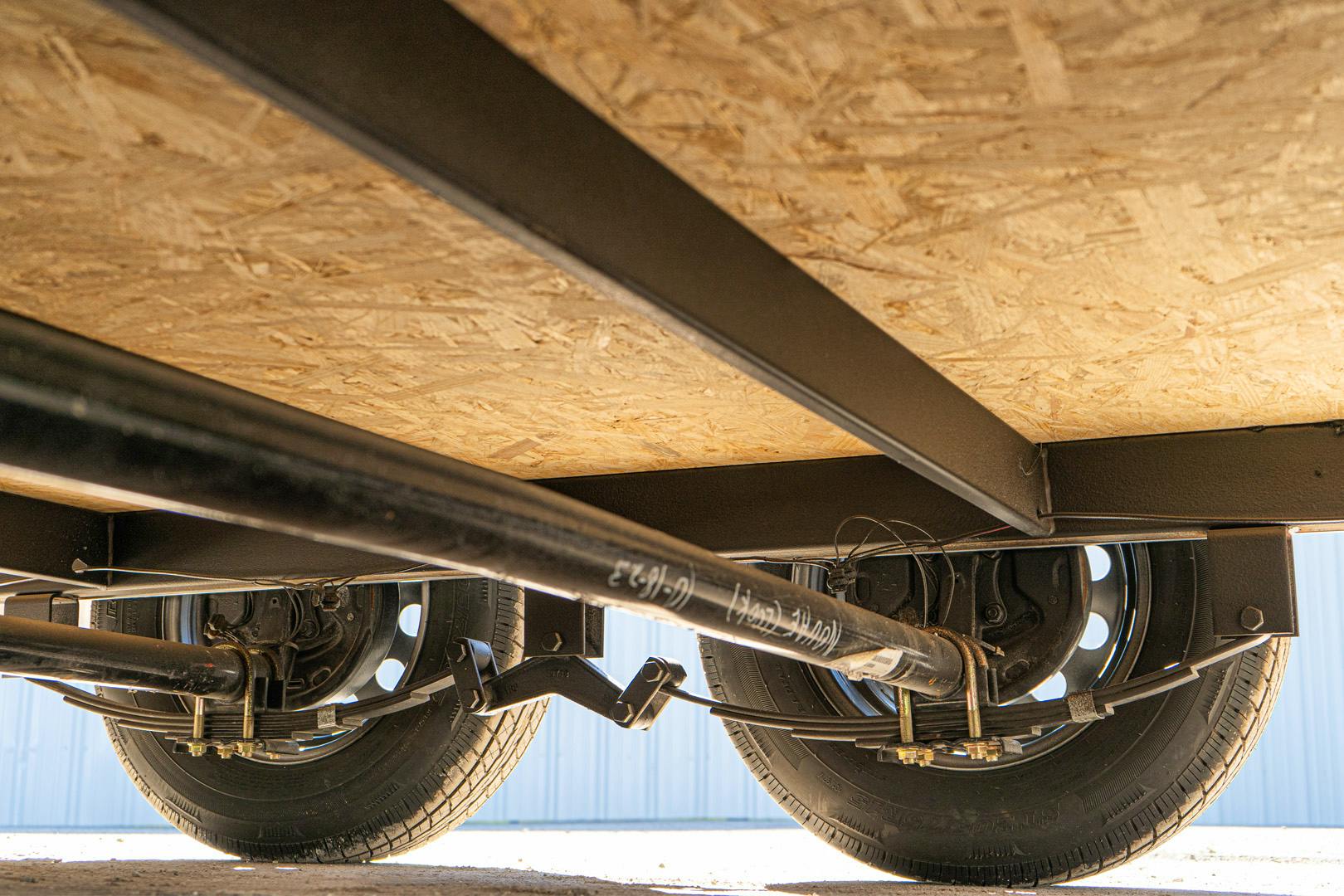 Compass 7'x14' Enclosed Cargo Trailer w/ Rear Ramp Door (C2) - Image 10