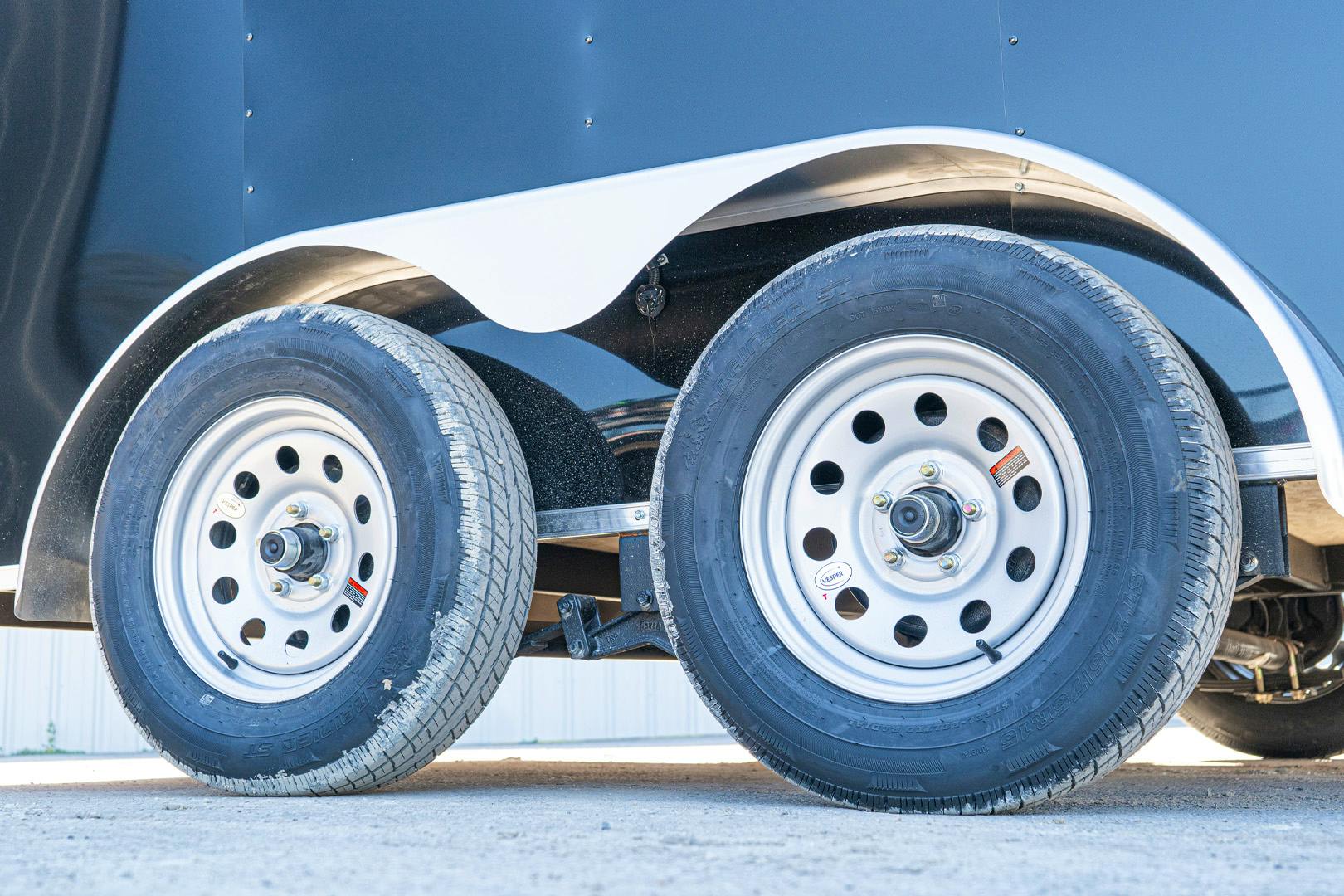 Compass 7'x14' Enclosed Cargo Trailer w/ Rear Ramp Door (C2) - Image 9