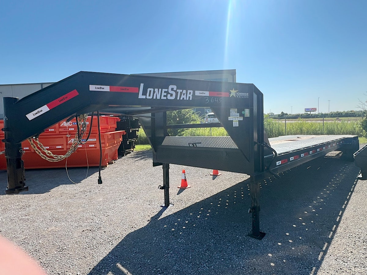 LoneStar 36'x83" Gooseneck High-Deck Car Trailer w/ 8' Dovetail (AH) - Image 2