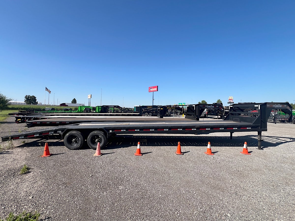 LoneStar 36'x83" Gooseneck High-Deck Car Trailer w/ 8' Dovetail (AH) - Image 3