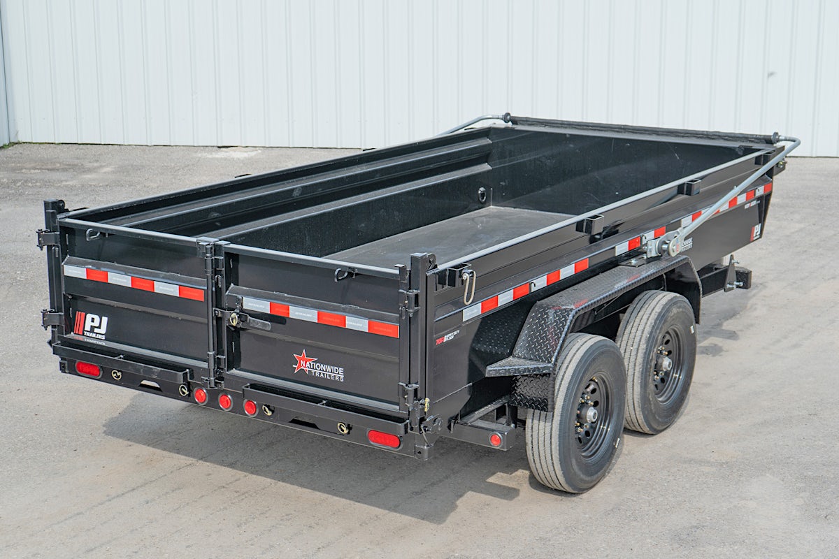 PJ Trailers 14'x83" Voyager Dump Trailer w/ 2' Sides (DV) - Image 18