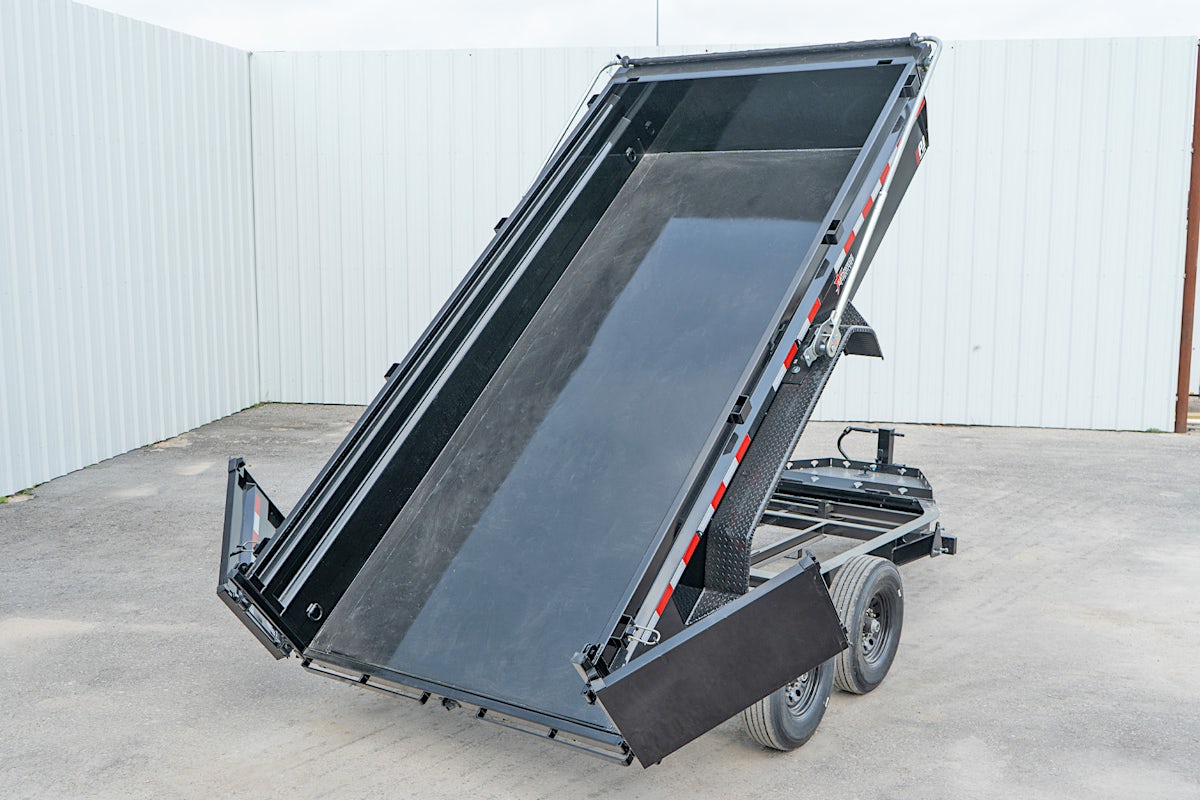 PJ Trailers 14'x83" Voyager Dump Trailer w/ 2' Sides (DV) - Image 24