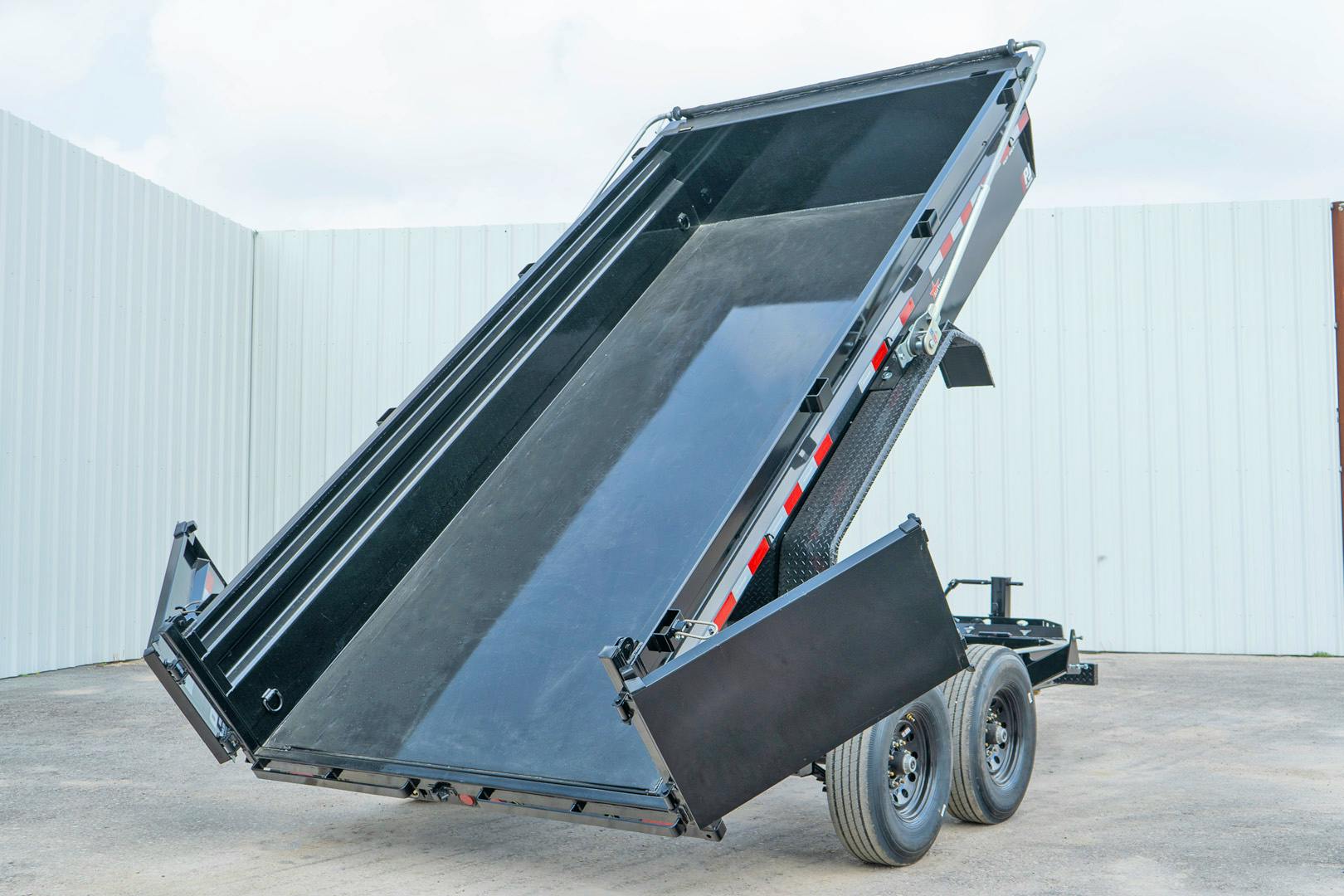 PJ Trailers 14'x83" Voyager Dump Trailer w/ 2' Sides (DV) - Image 27