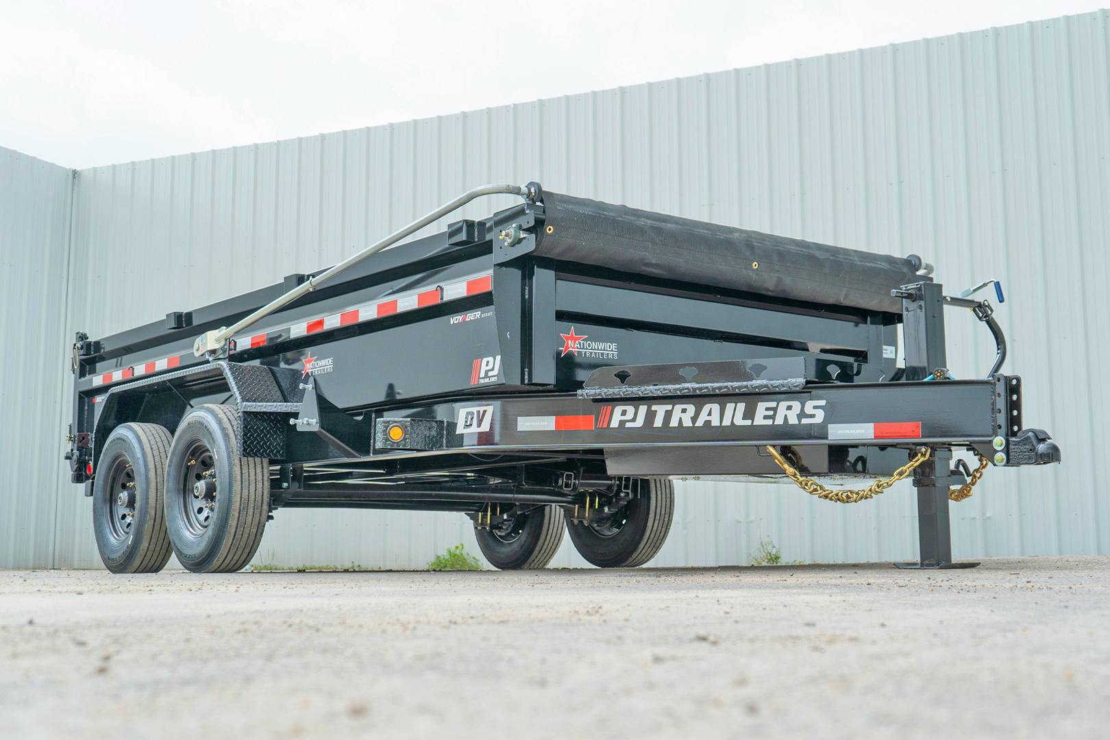 PJ Trailers 14'x83" Voyager Dump Trailer w/ 2' Sides (DV) - Image 6