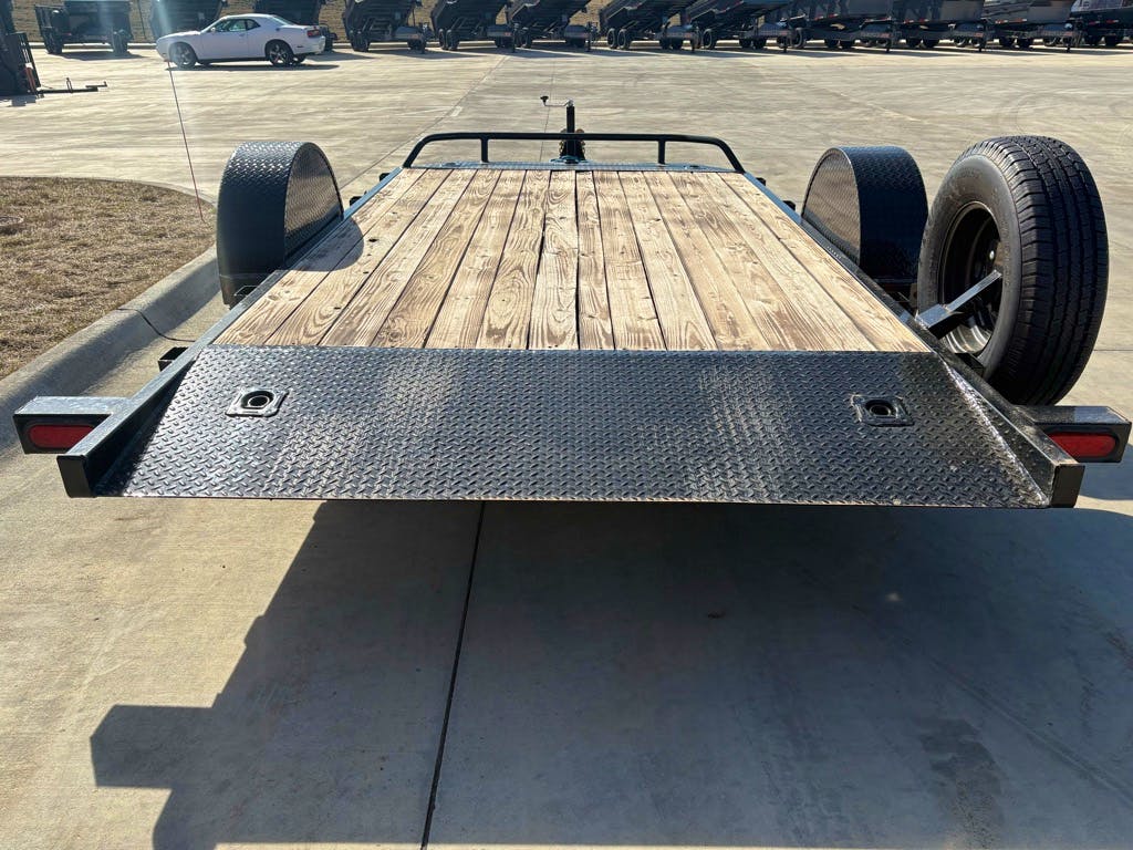 PJ Trailers 13'x81" Single Axle Hydraulic Tilt Trailer (T1) - Image 2