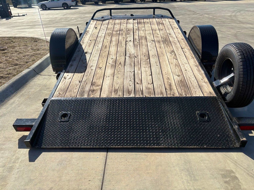 PJ Trailers 13'x81" Single Axle Hydraulic Tilt Trailer (T1) - Image 3