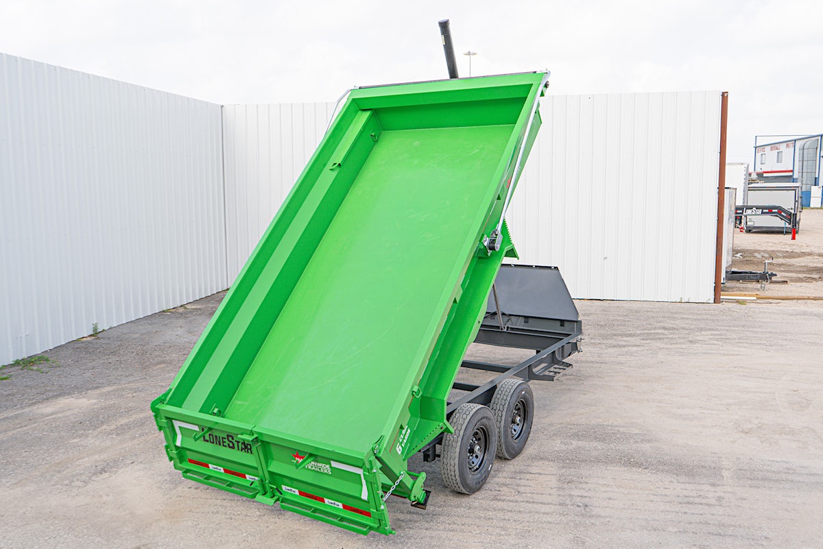 LoneStar 14'x83" Telescopic Dump Trailer w/ 2' Sides (DT) - Image 19