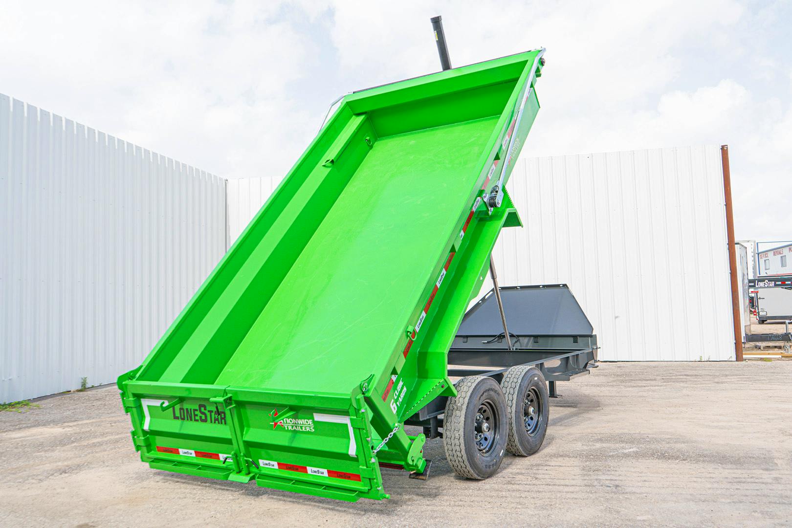 LoneStar 14'x83" Telescopic Dump Trailer w/ 2' Sides (DT) - Image 22