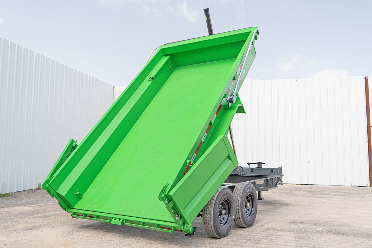 LoneStar 14'x83" Telescopic Dump Trailer w/ 2' Sides (DT) - Image 23