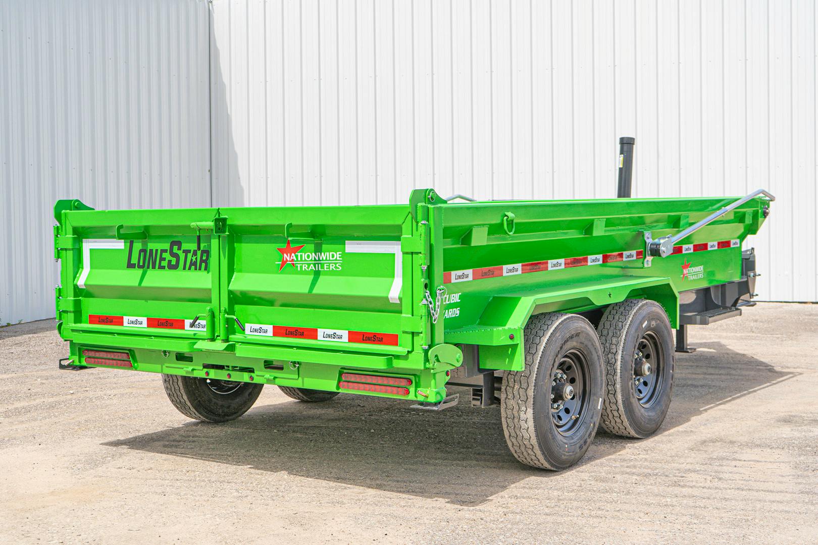 LoneStar 14'x83" Telescopic Dump Trailer w/ 2' Sides (DT) - Image 25