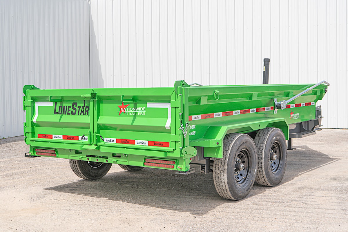 LoneStar 14'x83" Telescopic Dump Trailer w/ 2' Sides (DT) - Image 25