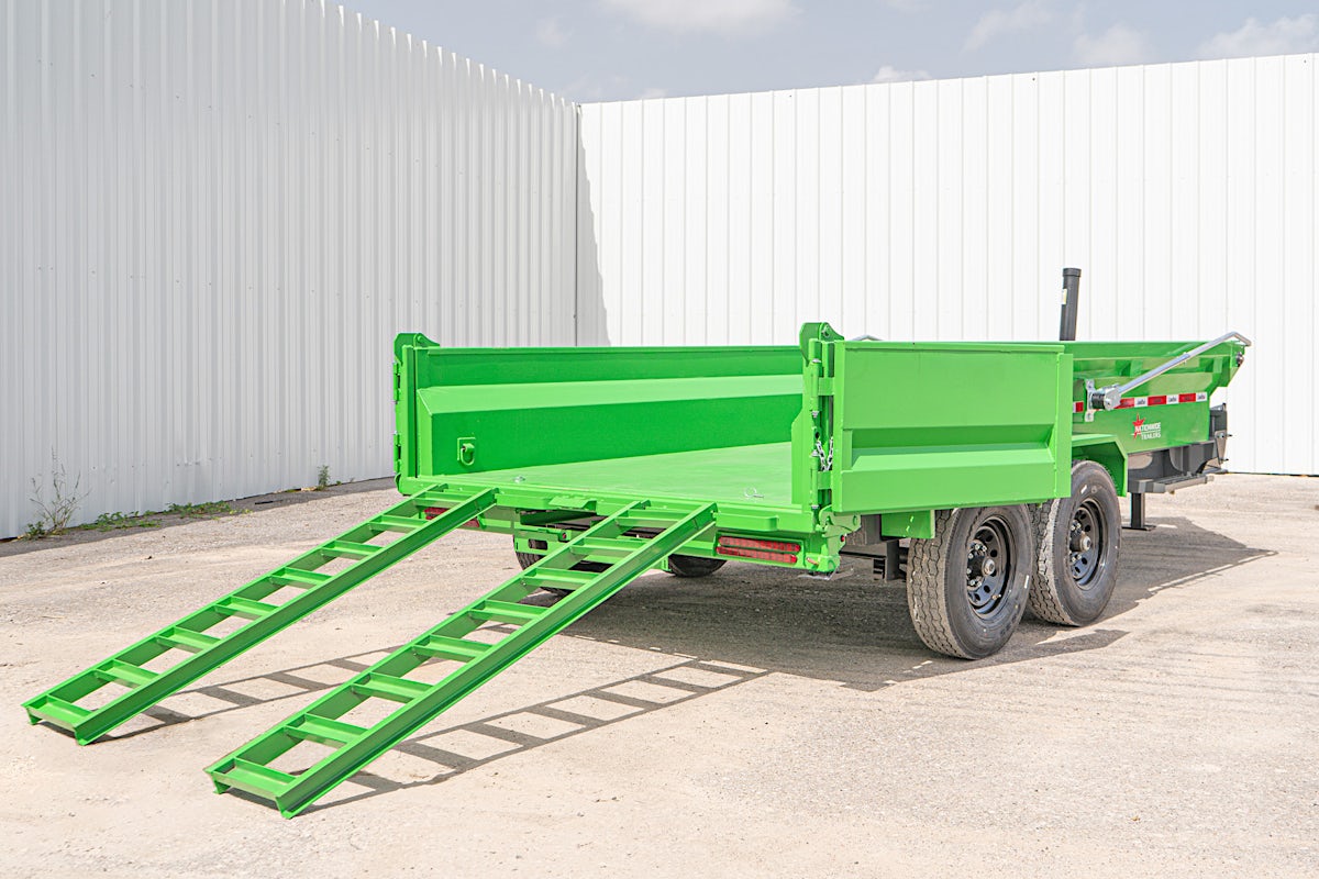 LoneStar 14'x83" Telescopic Dump Trailer w/ 2' Sides (DT) - Image 26