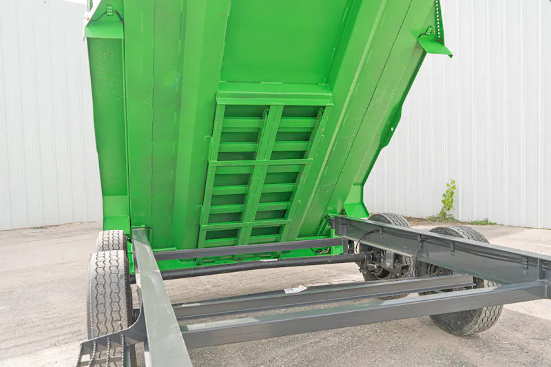 LoneStar 14ftx83in Telescopic Dump Trailer w 2ft Sides DT