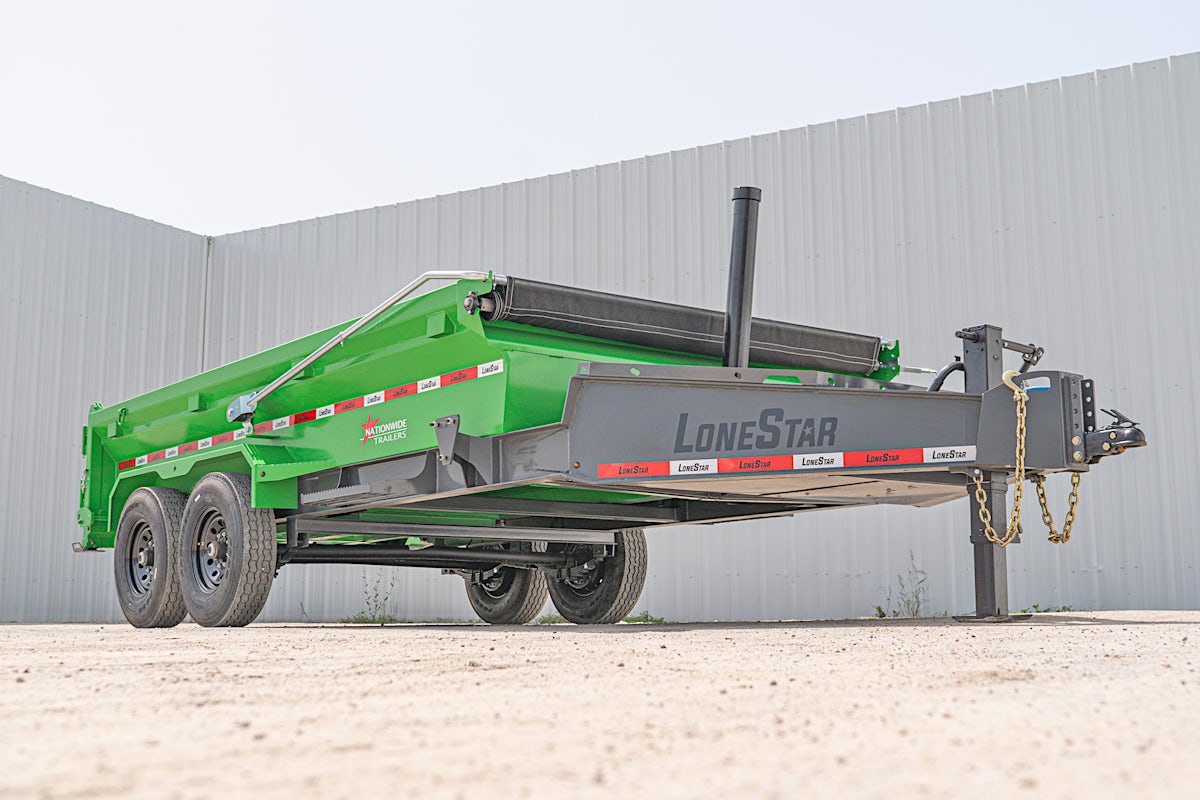 LoneStar 14'x83" Telescopic Dump Trailer w/ 2' Sides (DT) - Image 6