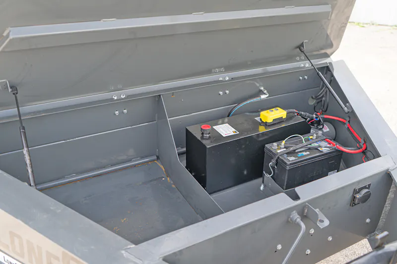 LoneStar 14ftx83in Telescopic Dump Trailer w 2ft Sides DT