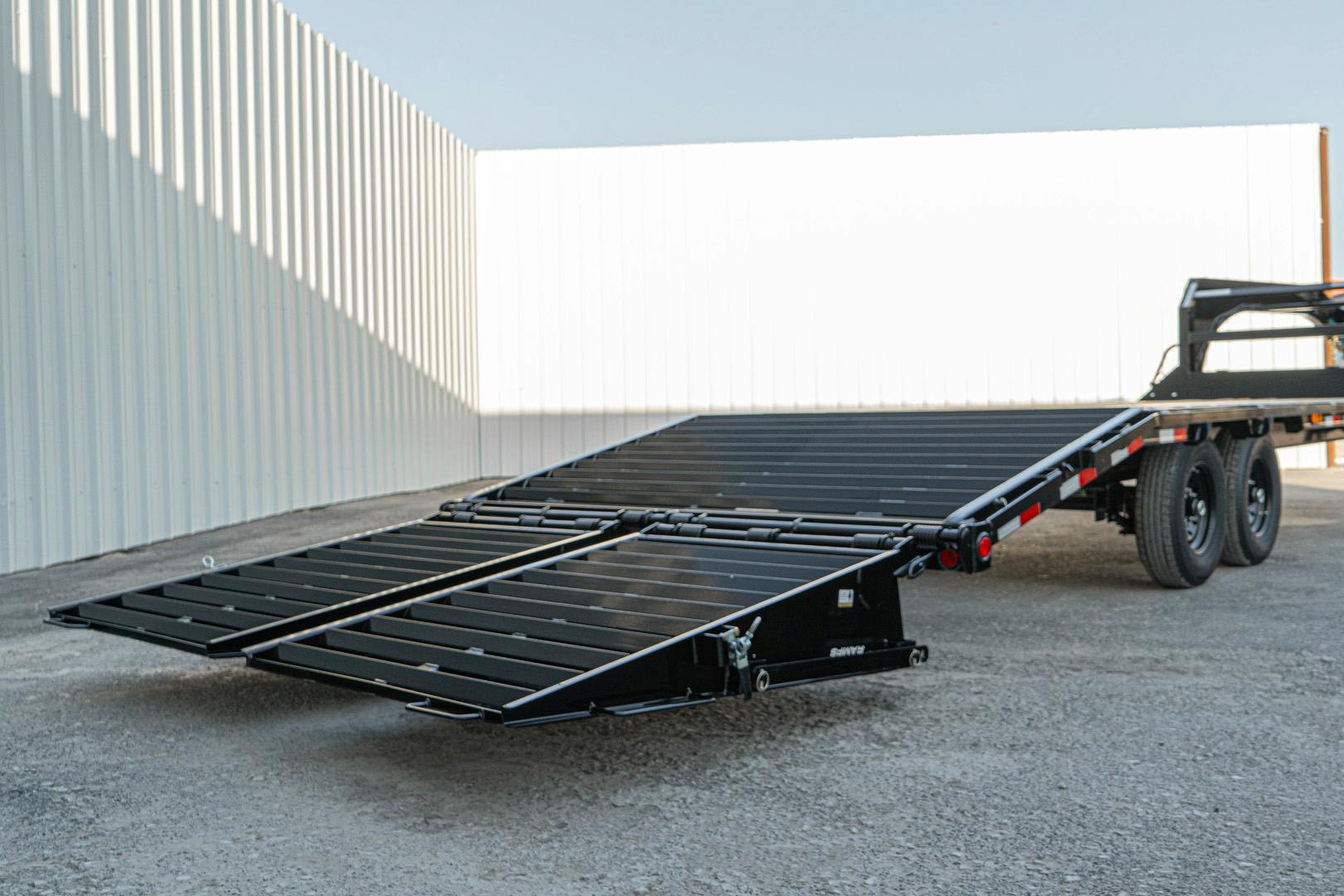 PJ Trailers 25'x102" Gooseneck Low Pro Flatbed Trailer w/ Singles (LS) - Image 27
