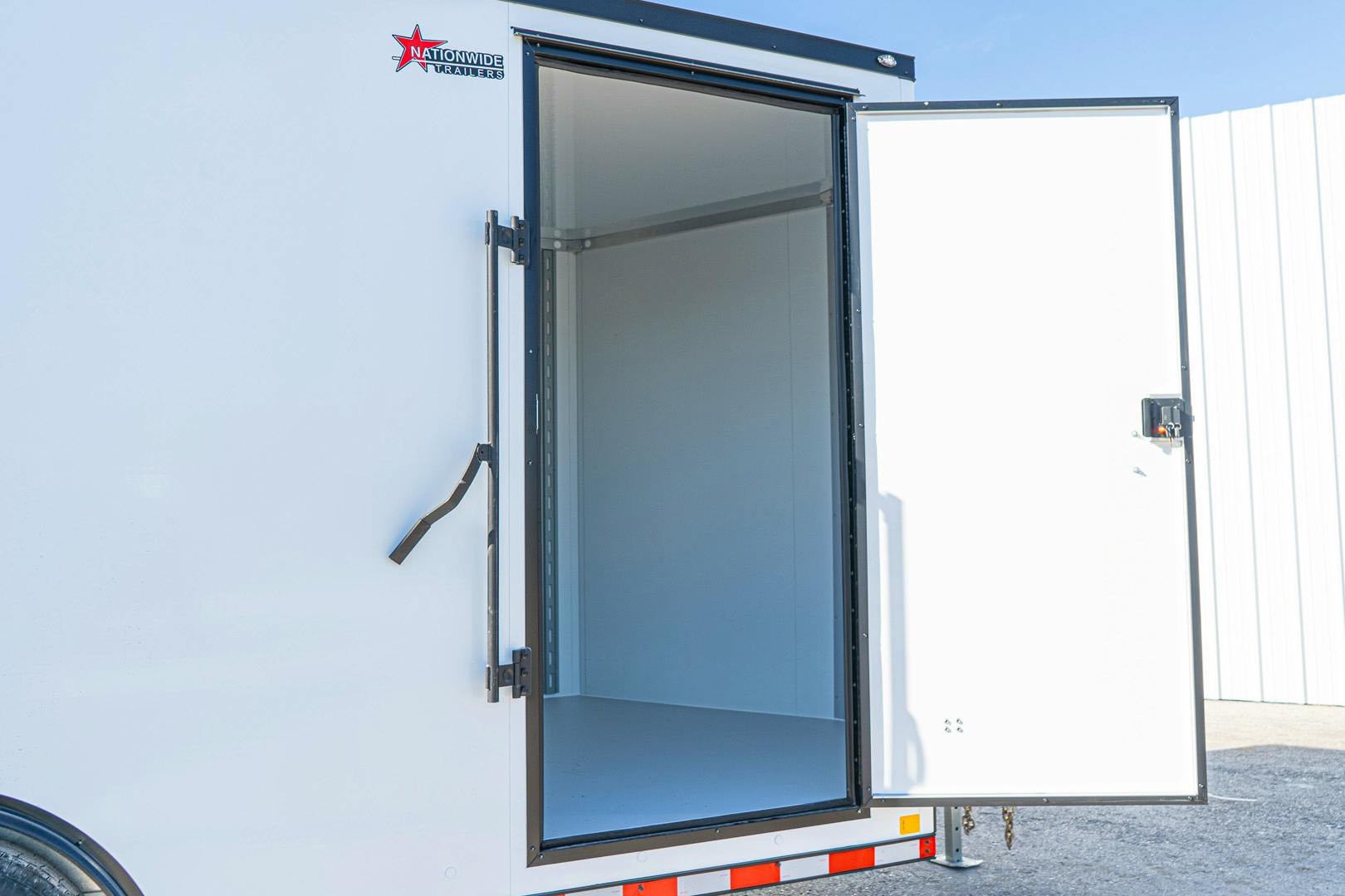 CellTech 8.5'x16' All-Steel Enclosed Cargo Trailer w/ Rear Ramp Door (C2) - Image 5