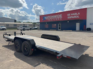 PJ Trailers 20'x82" 6" Channel Hydraulic Equipment Gravity Tilt Trailer (TJ)