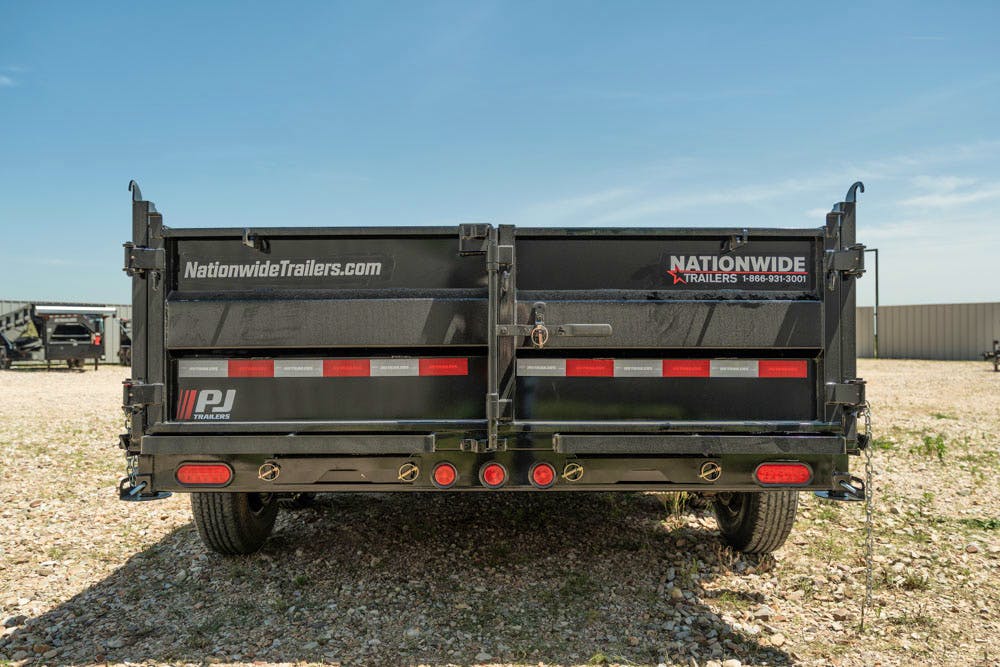 PJ Trailers 14'x83" Telescopic Dump Trailer w/ 2' Sides (DT) - Image 13