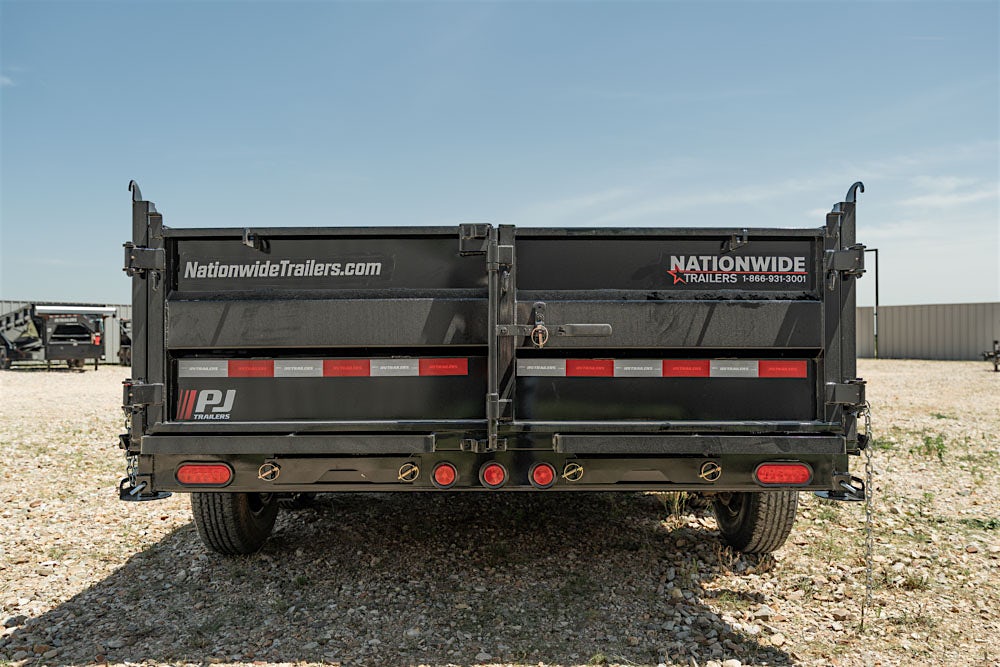 PJ Trailers 14'x83" Telescopic Dump Trailer w/ 2' Sides (DT) - Image 13