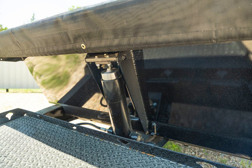 PJ Trailers 14'x83" Telescopic Dump Trailer w/ 2' Sides (DT) - Image 11