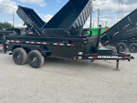 PJ Trailers 14'x83" Telescopic Dump Trailer w/ 2' Sides (DT) Stock #73328 - Thumbnail 2