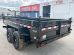 PJ Trailers 14'x83" Telescopic Dump Trailer w/ 2' Sides (DT) Stock #73328 - Thumbnail 1