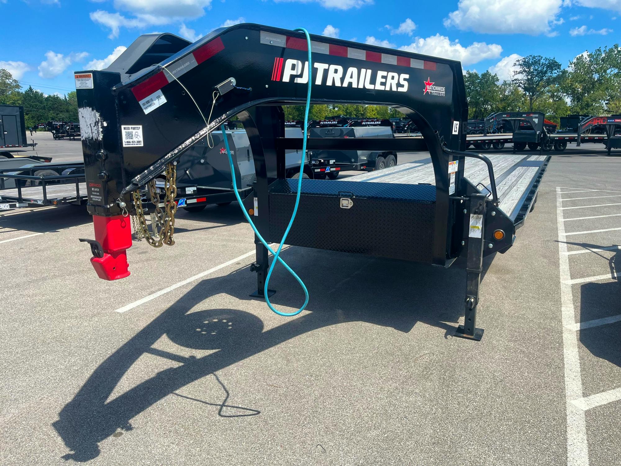 PJ Trailers 30' USED Flatdeck with Singles (LS) - Stock #73343 - Image 4 of 5