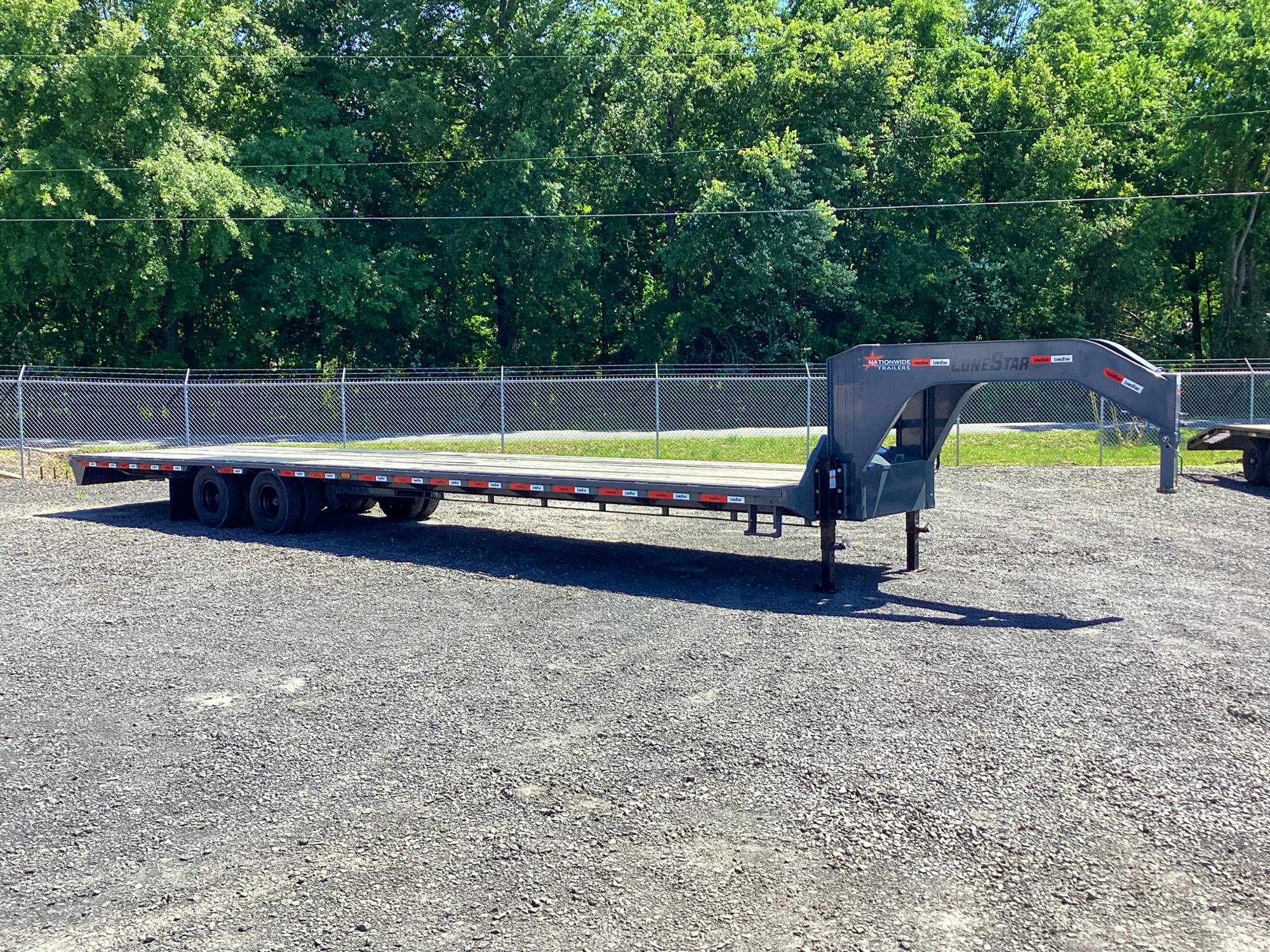 LoneStar USED 40'x102" Flatbed Trailer w/ Duals