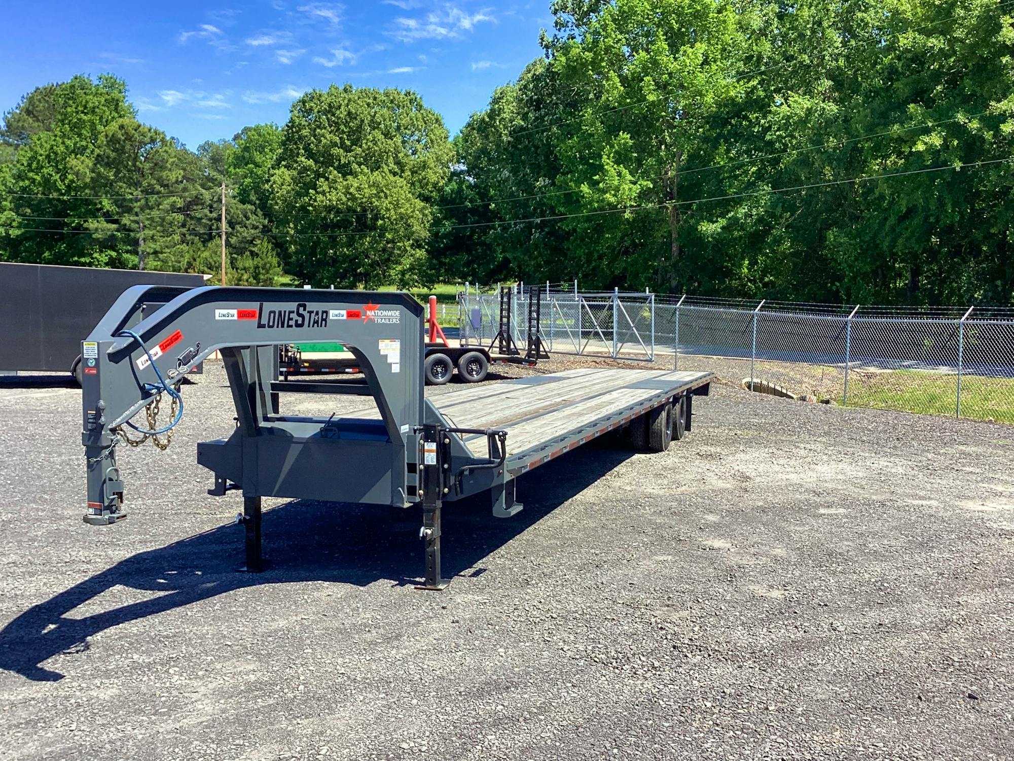 LoneStar USED 40'x102" Flatbed Trailer w/ Duals