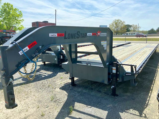 LoneStar 40'x102" Flatbed Trailer w/ Duals - Stock #73435 - Image 1 of 5