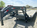 LoneStar 40'x102" Flatbed Trailer w/ Duals Stock #73435 - Thumbnail 1