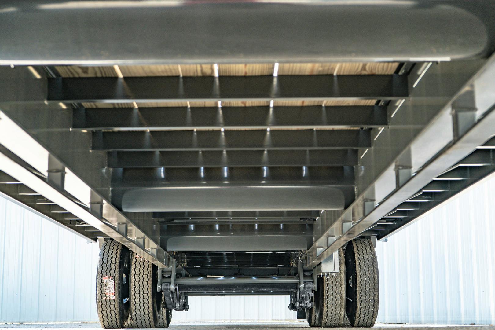 LoneStar 40'x102" Gooseneck Lo-Pro Flatbed Trailer w/ Duals (LD) - Image 14