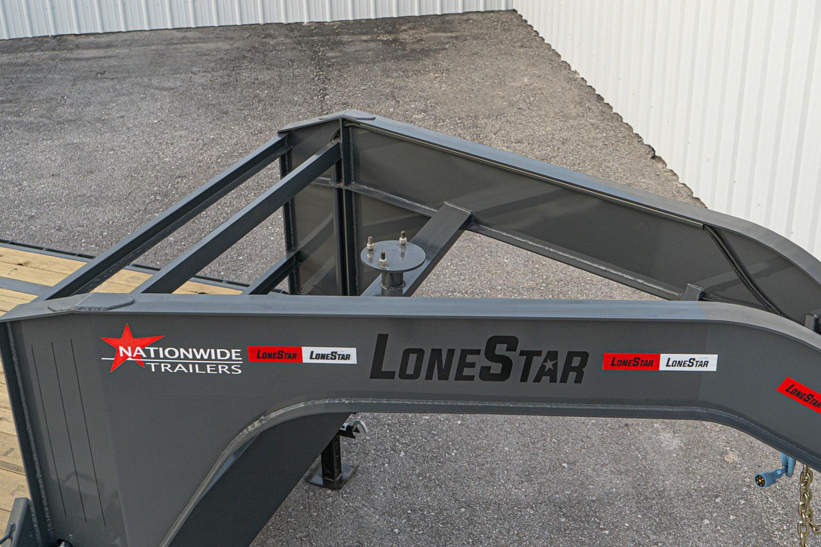 LoneStar 40'x102" Gooseneck Lo-Pro Flatbed Trailer w/ Singles (LS) - Image 11