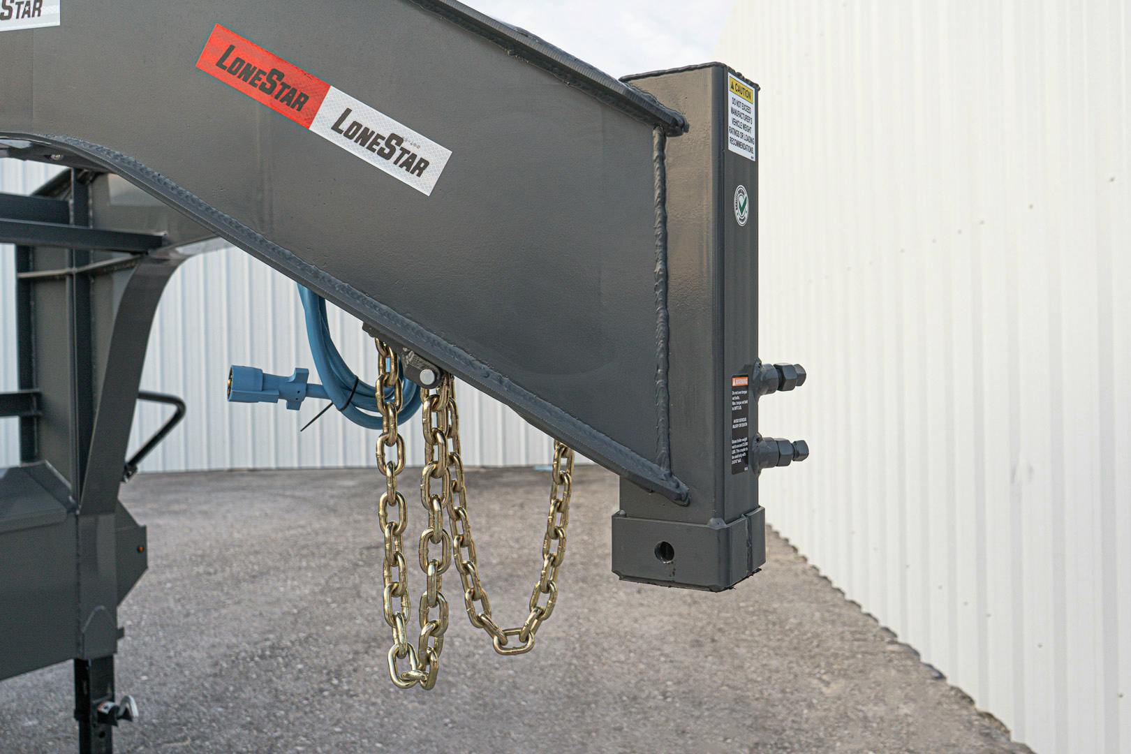 LoneStar 40'x102" Gooseneck Lo-Pro Flatbed Trailer w/ Singles (LS) - Image 13