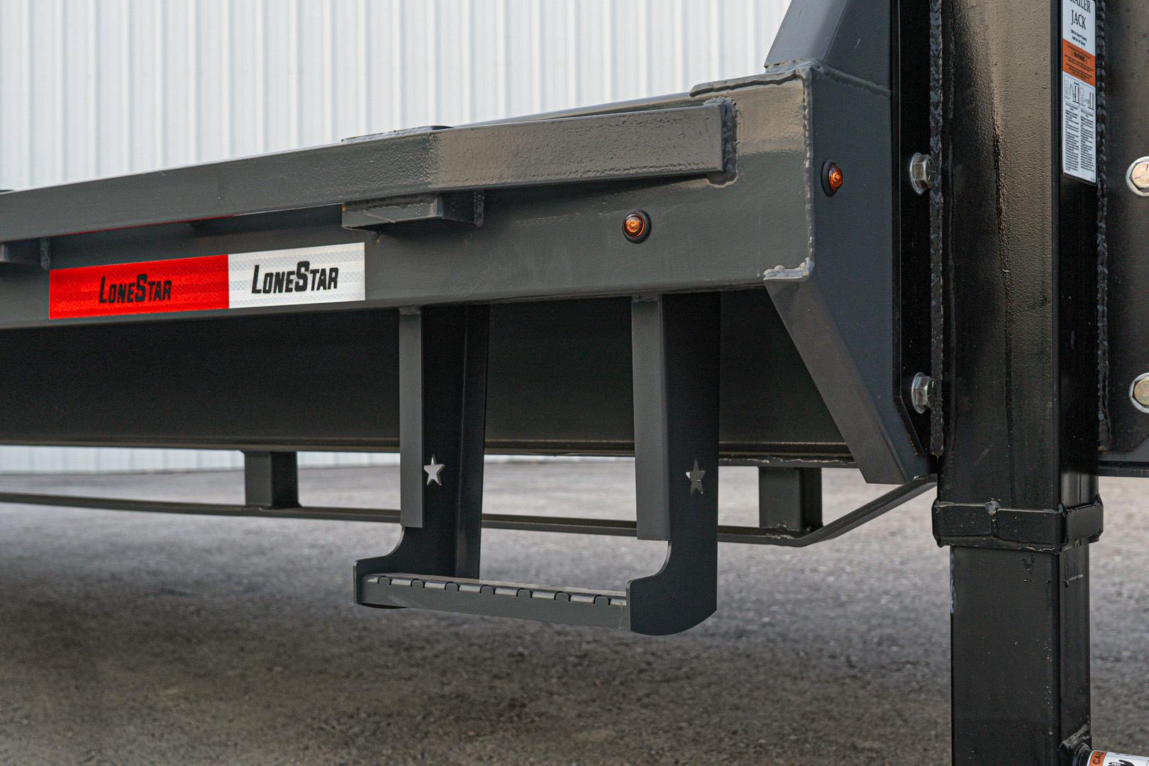 LoneStar 40'x102" Gooseneck Lo-Pro Flatbed Trailer w/ Singles (LS) - Image 16