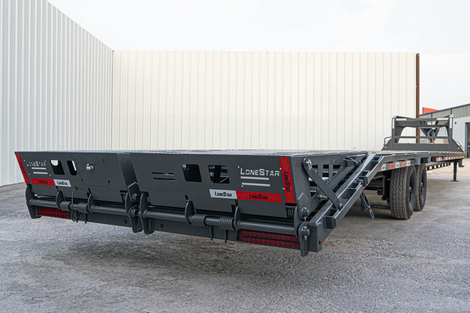 LoneStar 40'x102" Gooseneck Lo-Pro Flatbed Trailer w/ Singles (LS) - Image 24