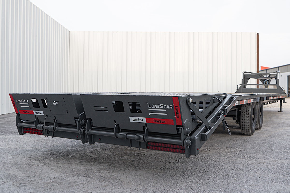 LoneStar 40'x102" Gooseneck Lo-Pro Flatbed Trailer w/ Singles (LS) - Image 24