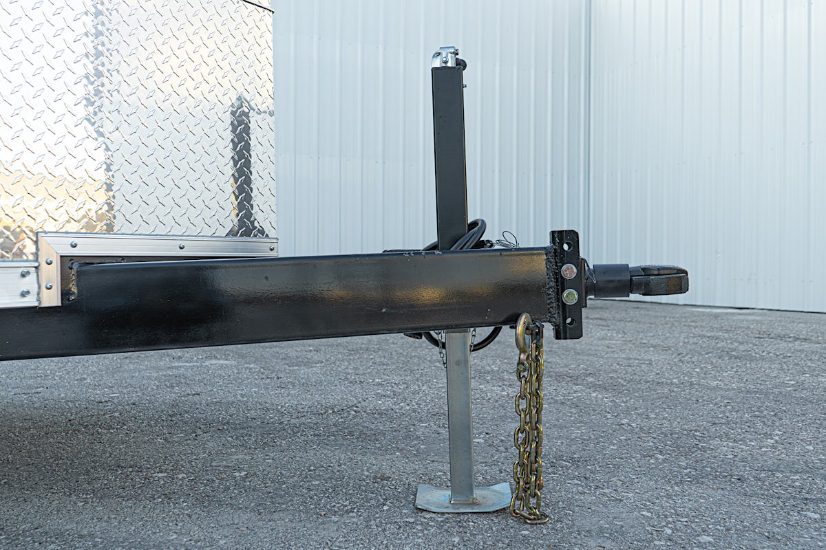 CellTech 7'x16' All-Steel Enclosed Cargo Trailer w/ Rear Barn Doors (C2) - Image 5