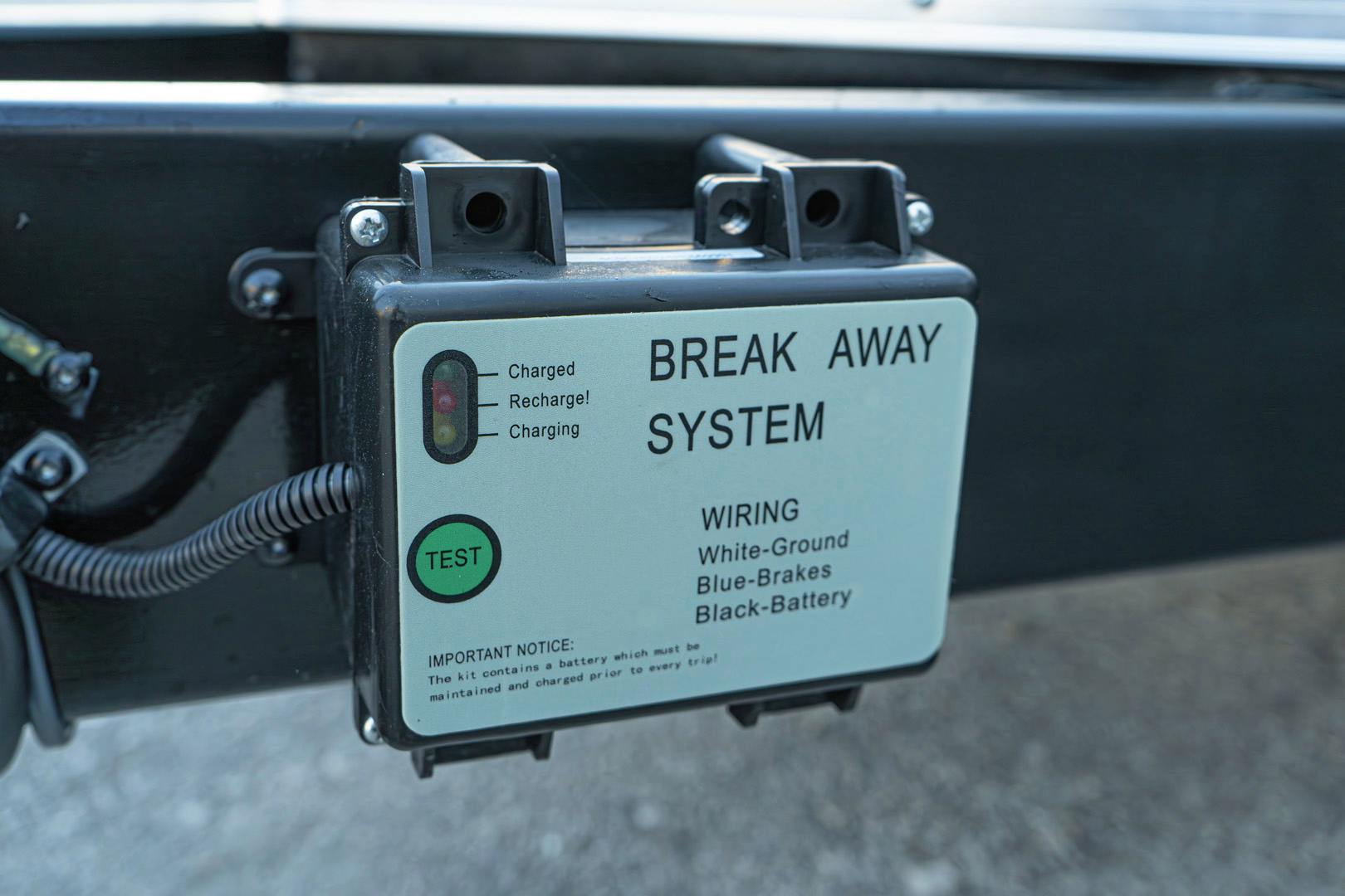 CellTech 7'x16' All-Steel Enclosed Cargo Trailer w/ Rear Barn Doors (C2) - Image 7