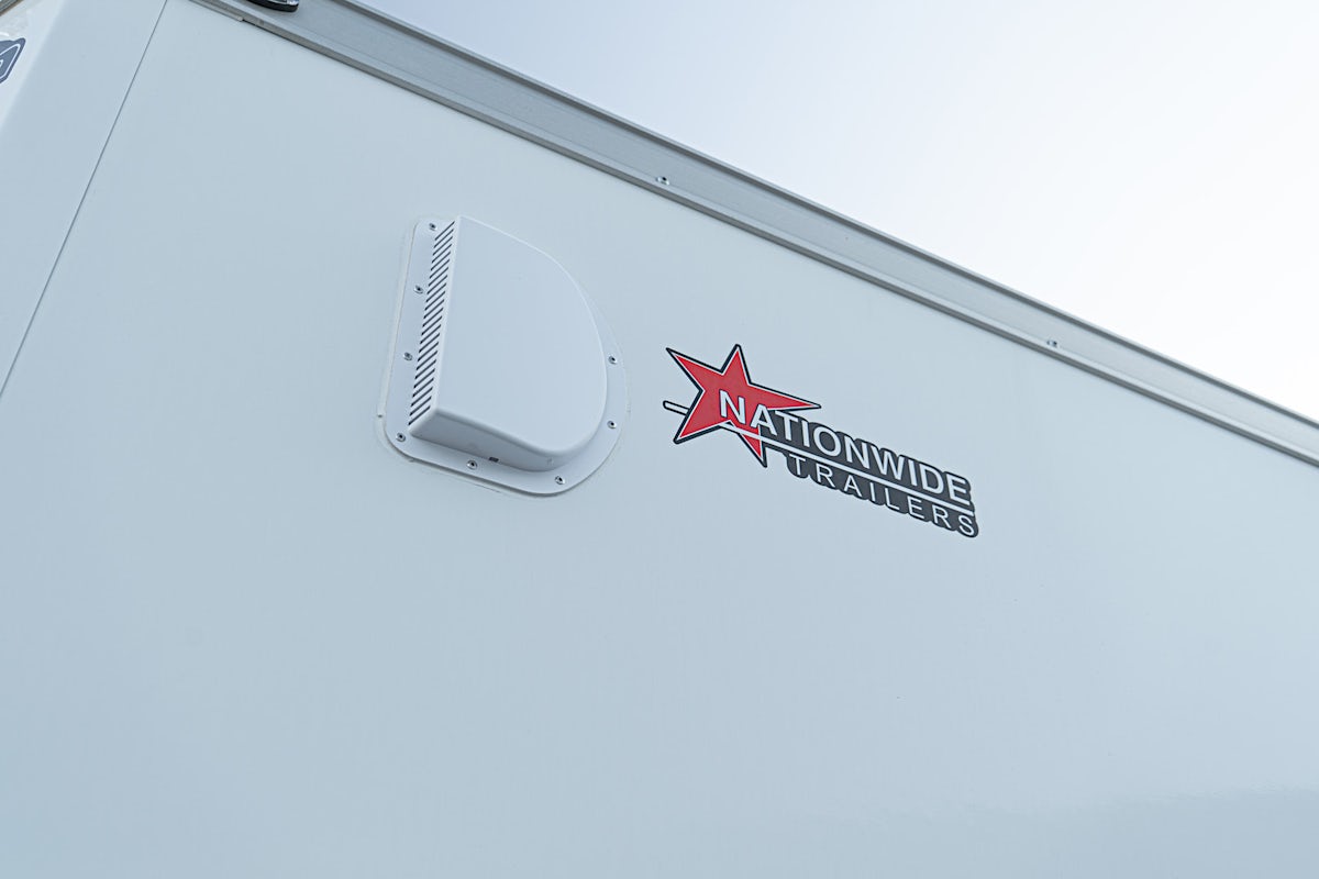 CellTech 7'x16' All-Steel Enclosed Cargo Trailer w/ Rear Barn Doors (C2) - Image 8