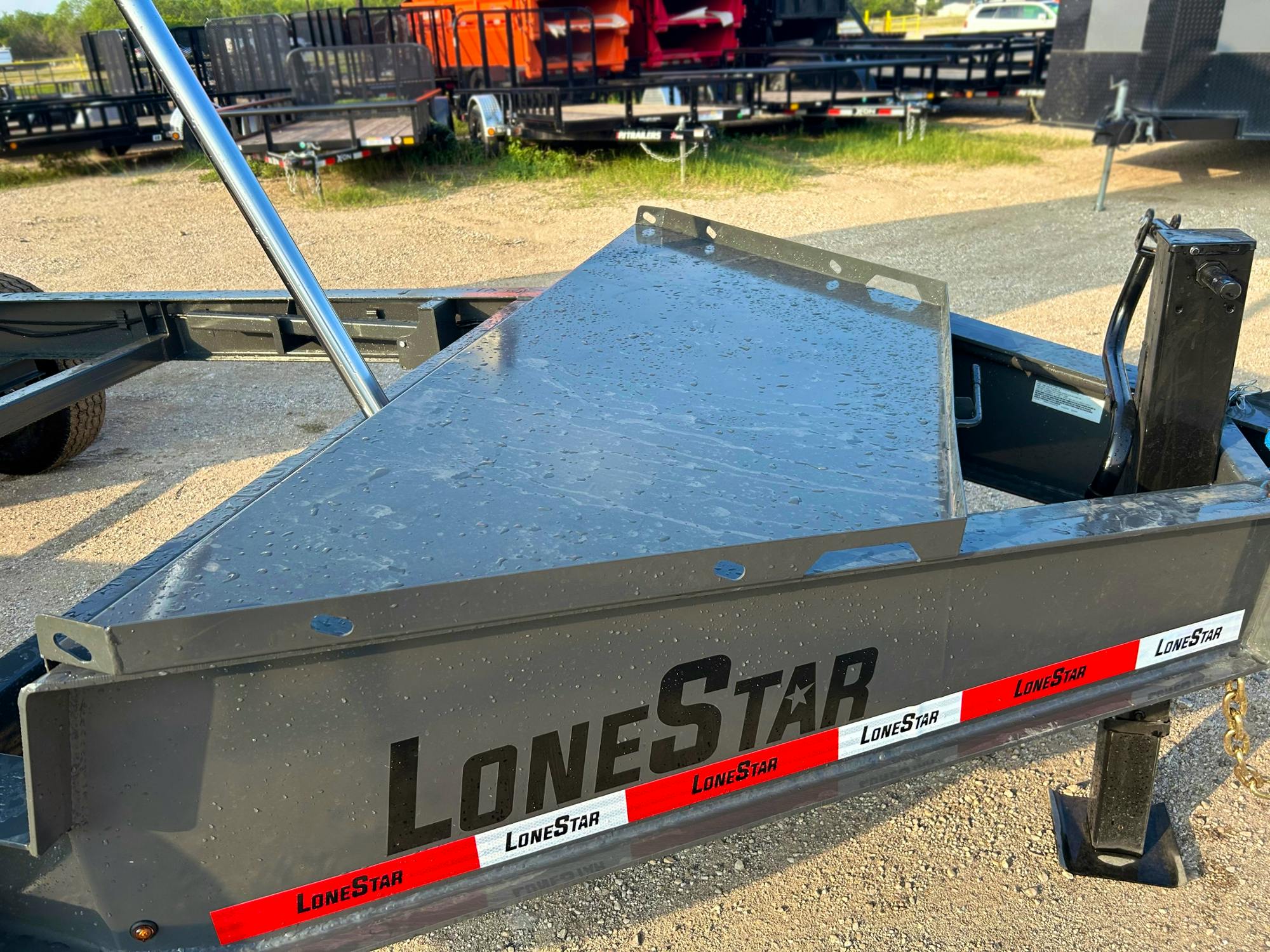 LoneStar 12'x83" Telescopic Dump Trailer w/ 2' Sides (DT) - Image 2