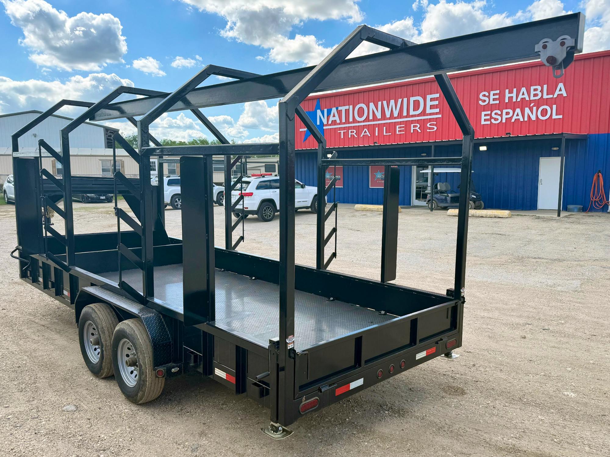 AT Trailers 20'x83" Gooseneck Monorail Oilfield Trailer (SM) - Stock #74641 - Image 1 of 3