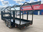 AT Trailers 20'x83" Gooseneck Monorail Oilfield Trailer (SM) Stock #74641 - Thumbnail 1