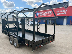 AT Trailers 20'x83" Gooseneck Monorail Oilfield Trailer (SM)
