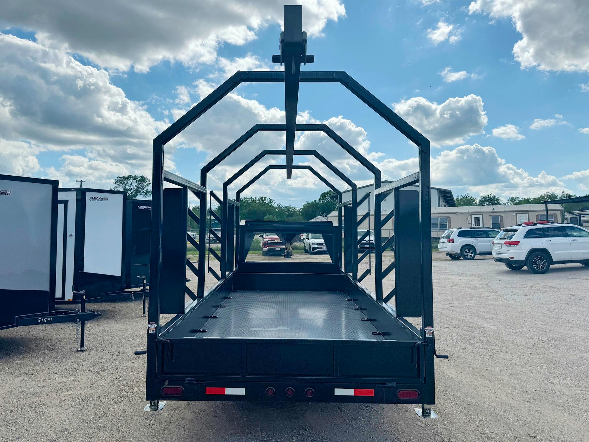 AT Trailers 20'x83" Gooseneck Monorail Oilfield Trailer (SM) - Stock #74641 - Image 3 of 3