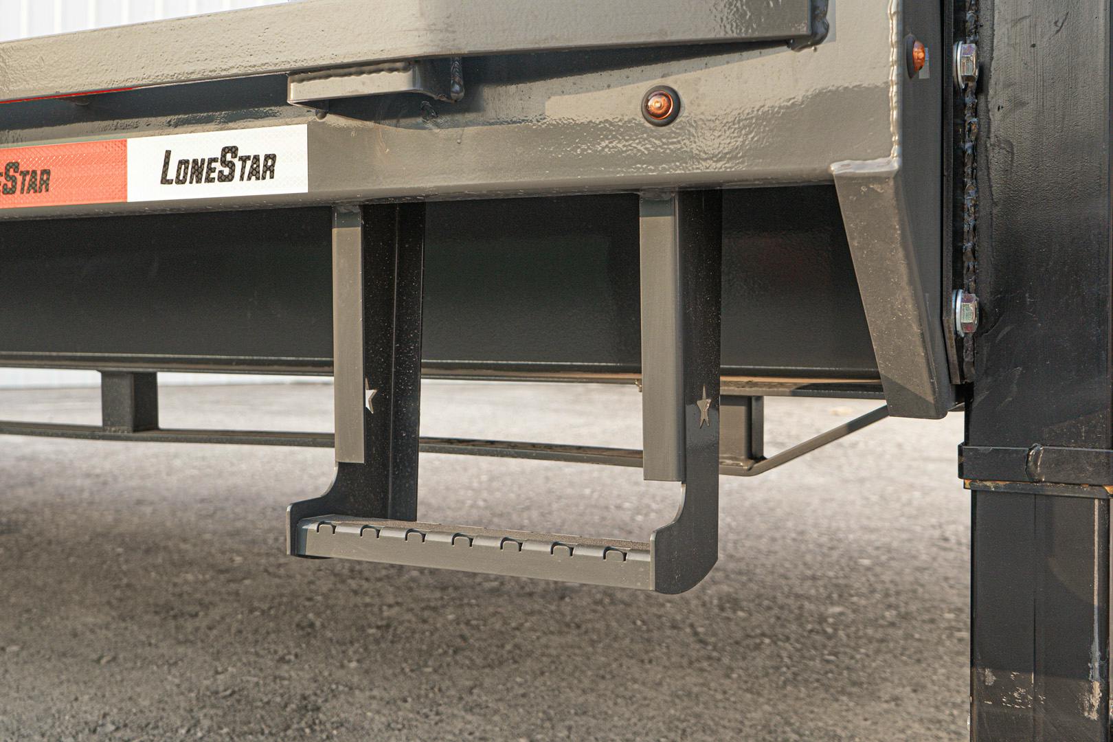 LoneStar 40'x102" Gooseneck Lo-Pro Flatbed Trailer w/ Singles (LS) - Image 10