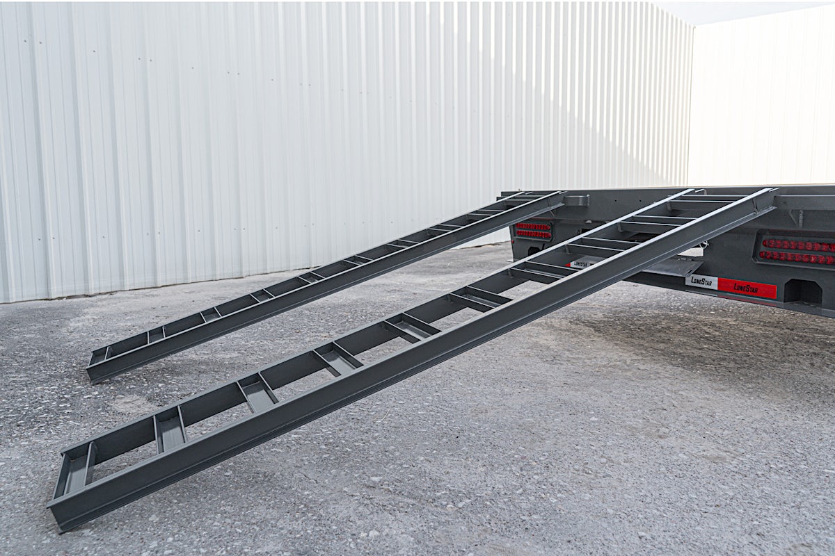 LoneStar 40'x102" Gooseneck Lo-Pro Flatbed Trailer w/ Singles (LS) - Image 17