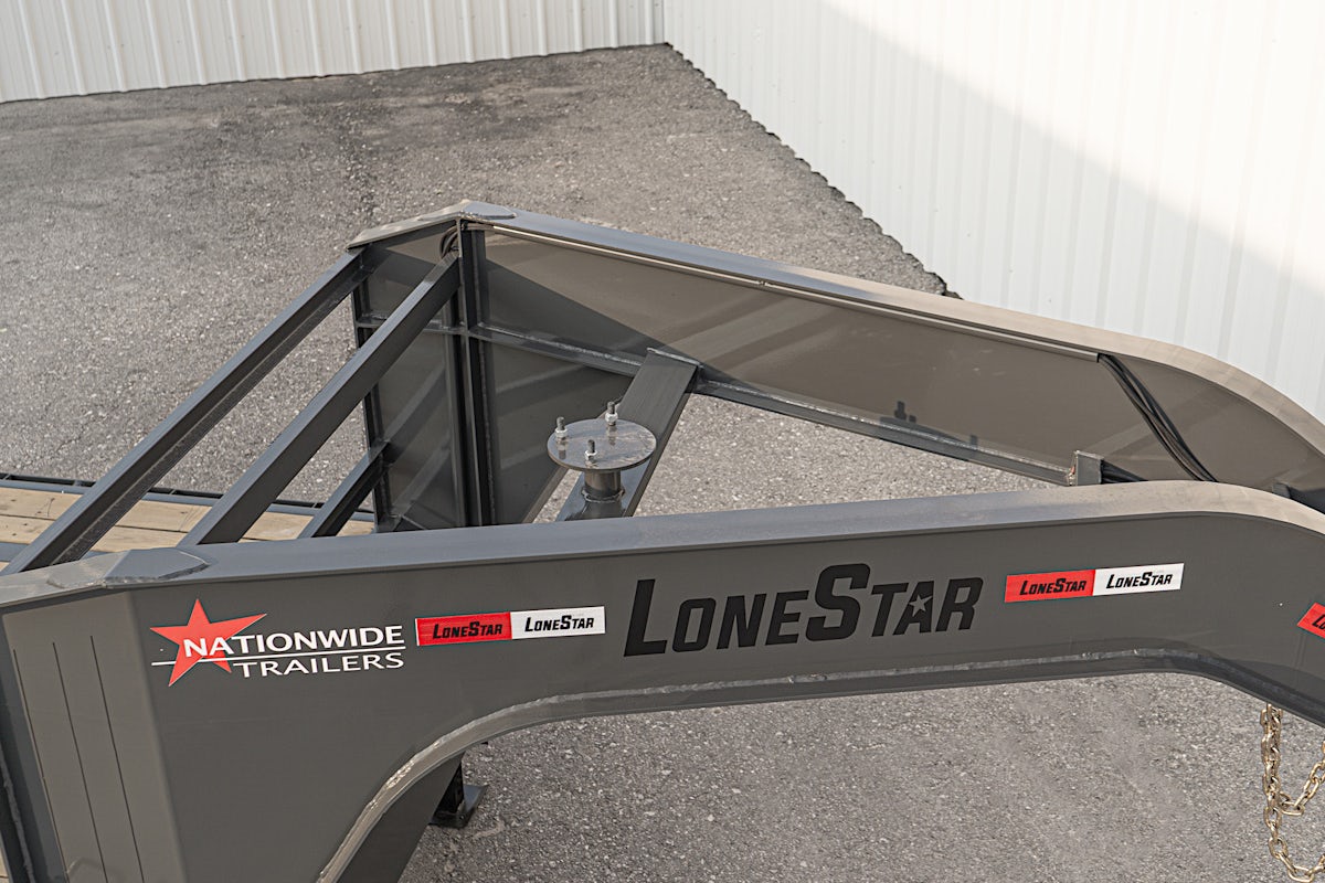 LoneStar 40'x102" Gooseneck Lo-Pro Flatbed Trailer w/ Singles (LS) - Image 5